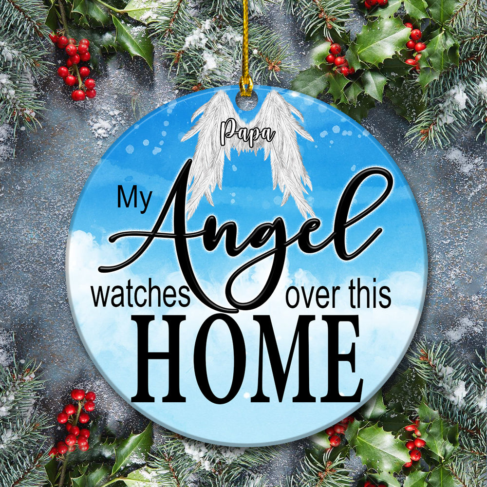 Ornament - Our Angel Memorial Christmas Ornament - Best gifts your whole family