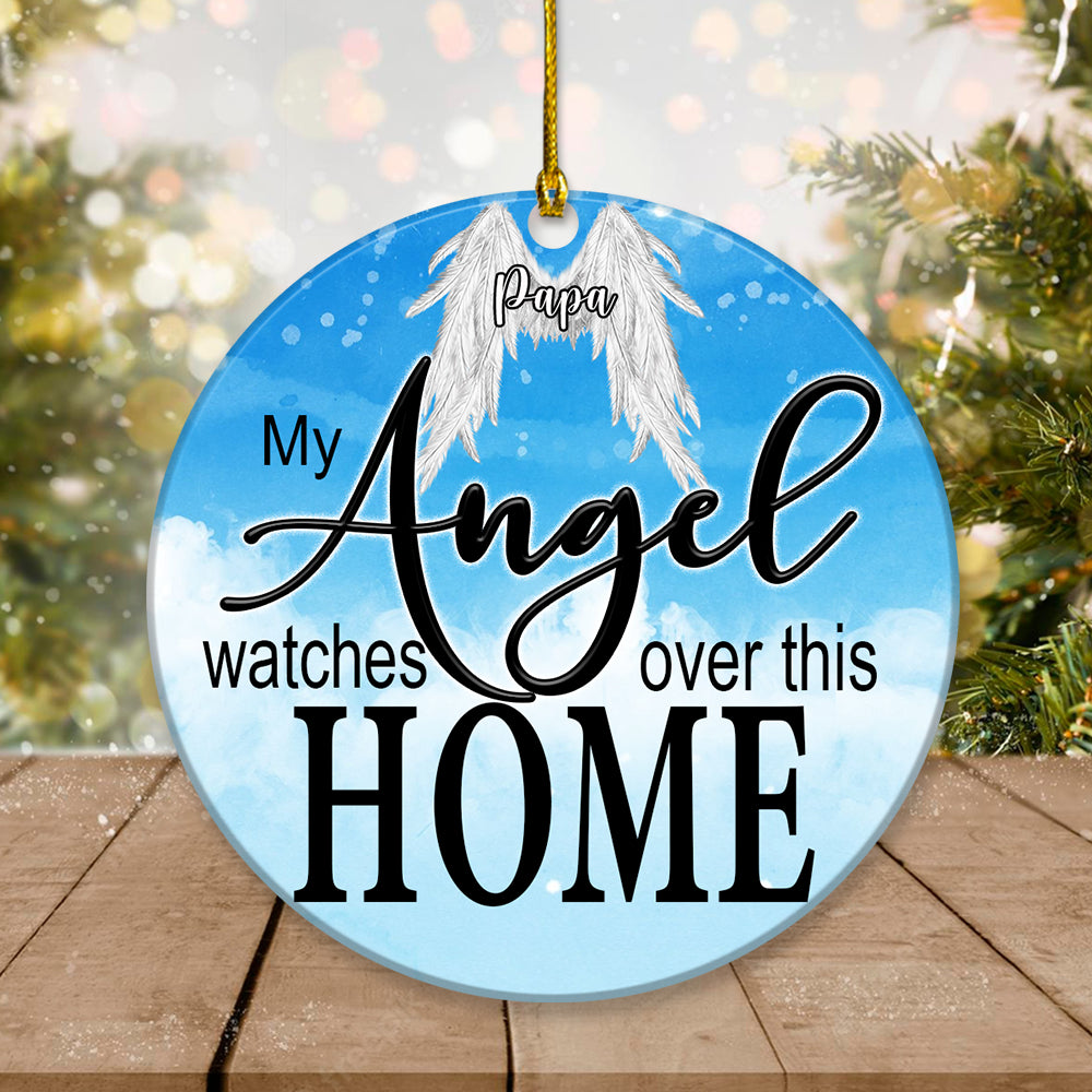 Ornament - Our Angel Memorial Christmas Ornament - Best gifts your whole family