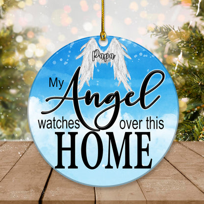 Ornament - Our Angel Memorial Christmas Ornament - Best gifts your whole family