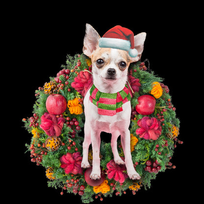 Ornament- Chihuahua Christmas Ornament, Happy Christmas Ornament, Car Ornament - Best gifts your whole family