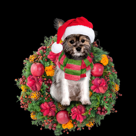 Ornament- Chorkie Christmas Ornament, Happy Christmas Ornament, Car Ornament - Best gifts your whole family