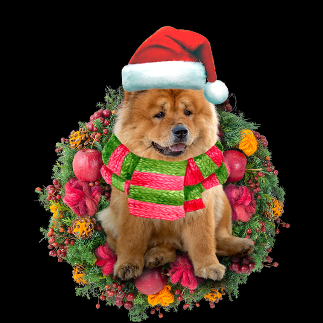 Ornament- Chow Chow Christmas Ornament, Happy Christmas Ornament, Car Ornament - Best gifts your whole family
