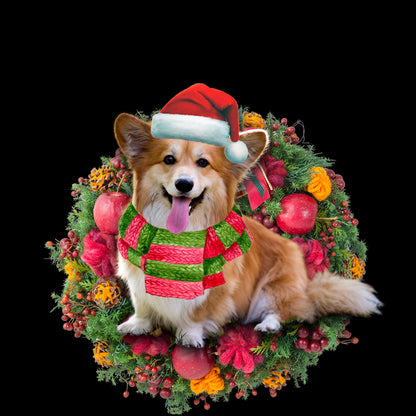 Ornament- Corgi Christmas Ornament, Happy Christmas Ornament, Car Ornament - Best gifts your whole family