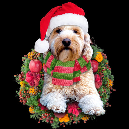 Ornament- Doodle Christmas Ornament, Happy Christmas Ornament, Car Ornament - Best gifts your whole family