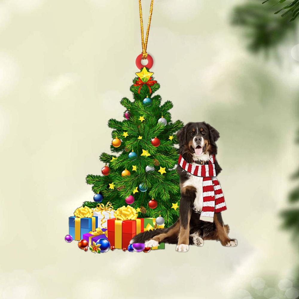 Ornament- English Shepherd-Christmas Star Hanging Ornament, Happy Christmas Ornament, Car Ornament - Best gifts your whole family