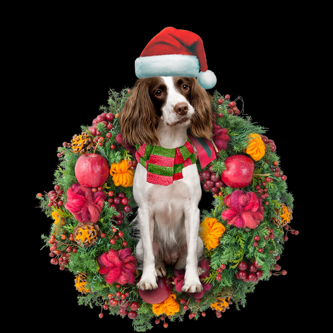 Ornament- English Springer Spaniel Christmas Ornament, Happy Christmas Ornament, Car Ornament - Best gifts your whole family