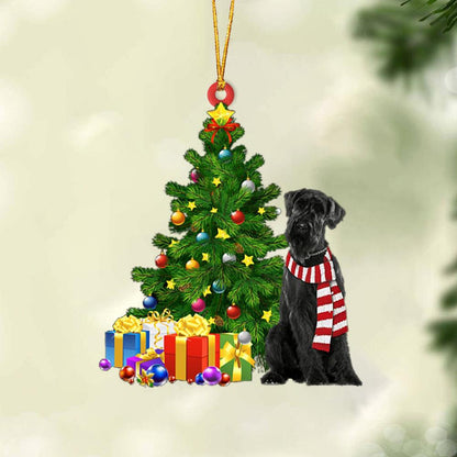 Ornament- Giant Schnauzer-Christmas Star Hanging Ornament, Happy Christmas Ornament, Car Ornament - Best gifts your whole family