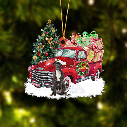Ornament- Great Dane Christmas Hanging Ornament Dog Ornament, Car Ornament, Christmas Ornament - Best gifts your whole family