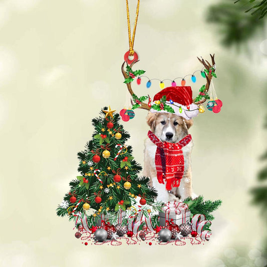 Ornament- Great Pyrenees 1-Christmas Tree Gift Hanging Ornament, Happy Christmas Ornament, Car Ornament - Best gifts your whole family