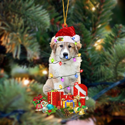 Ornament- Great Pyrenees 1-Dog Be Christmas Tree Hanging Ornament, Happy Christmas Ornament, Car Ornament - Best gifts your whole family
