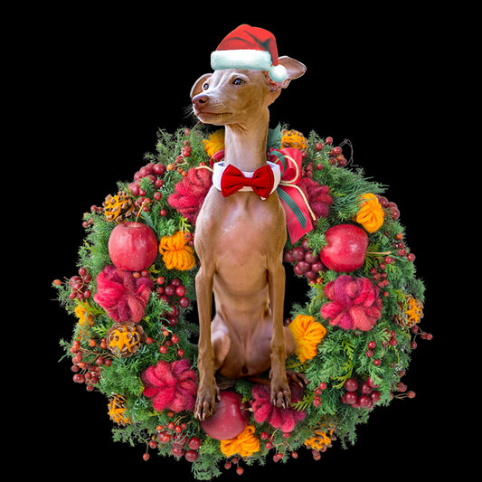 Ornament- Greyhound Christmas Ornament, Happy Christmas Ornament, Car Ornament - Best gifts your whole family