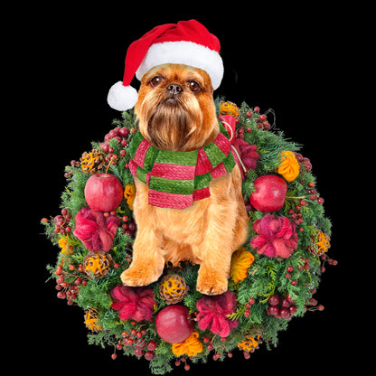 Ornament- Griffon Christmas Ornament, Happy Christmas Ornament, Car Ornament - Best gifts your whole family