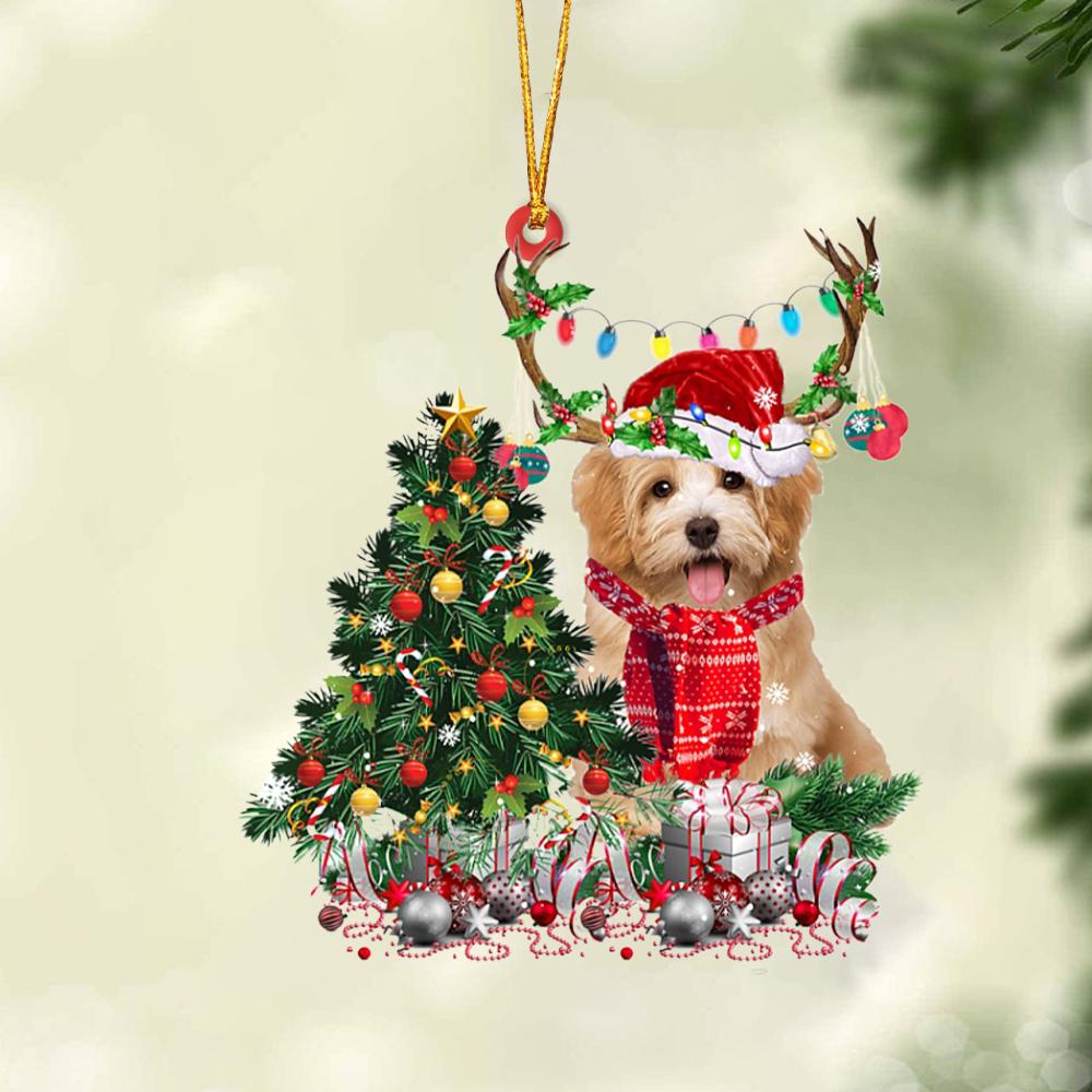 Ornament- Havanese 3-Christmas Tree Gift Hanging Ornament, Happy Christmas Ornament, Car Ornament - Best gifts your whole family