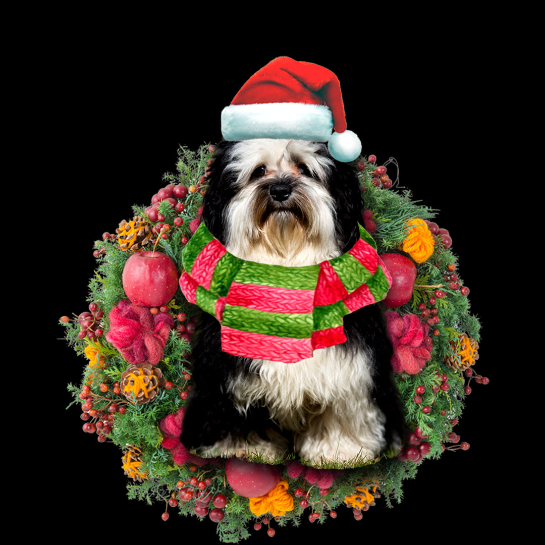 Ornament- Havanese Christmas Ornament, Happy Christmas Ornament, Car Ornament - Best gifts your whole family