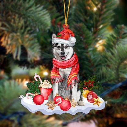 Ornament- Husky 3-Better Christmas Hanging Ornament, Happy Christmas Ornament, Car Ornament - Best gifts your whole family