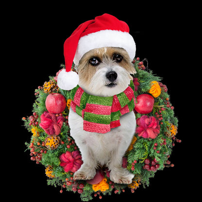 Ornament- Jackapoo Christmas Ornament, Happy Christmas Ornament, Car Ornament - Best gifts your whole family