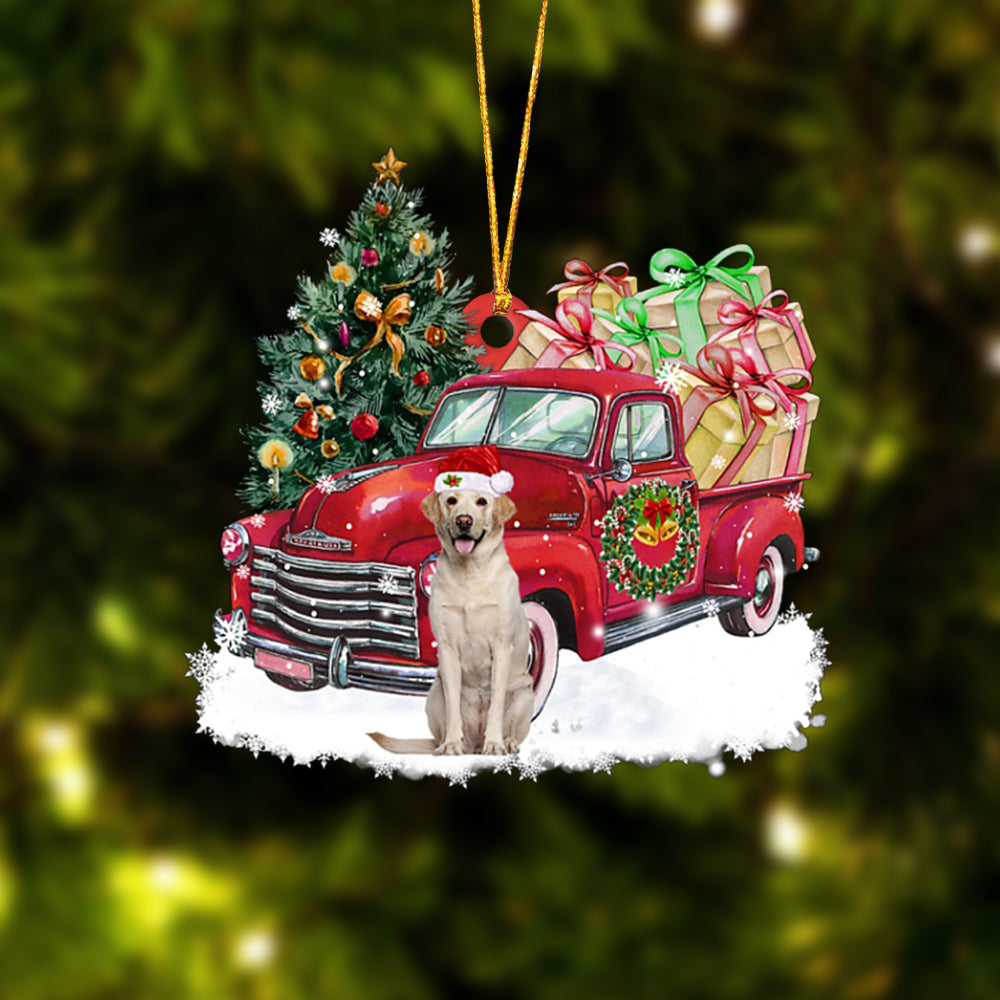 Ornament- Labrador Retriever Christmas Hanging Ornament Dog Ornament, Car Ornament, Christmas Ornament - Best gifts your whole family