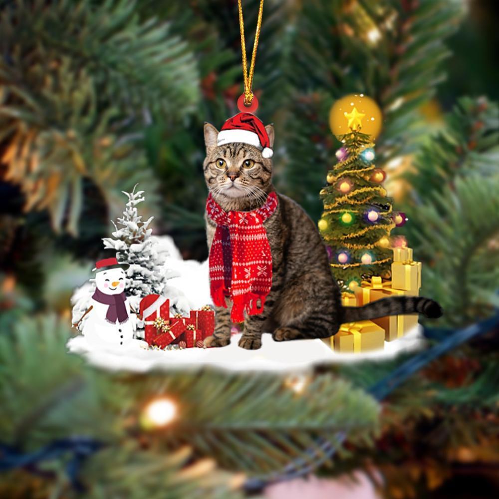 Ornament- Ocicat Cat Christmas Ornament Dog Ornament, Car Ornament, Christmas Ornament - Best gifts your whole family