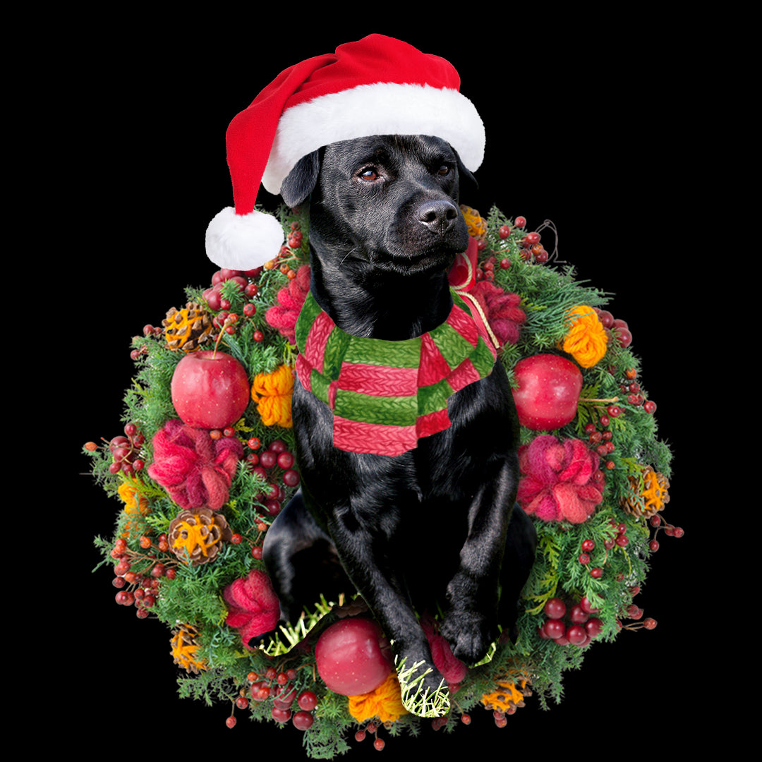 Ornament- Patterdale Terrier Christmas Ornament, Happy Christmas Ornament, Car Ornament - Best gifts your whole family