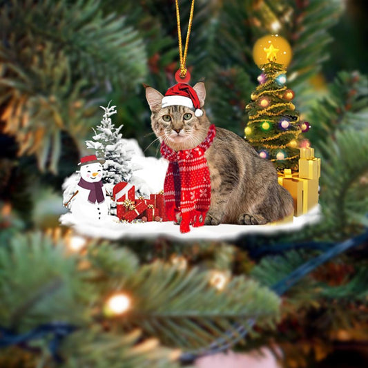Ornament- Pixie-bob Cat Christmas Ornament Dog Ornament, Car Ornament, Christmas Ornament - Best gifts your whole family