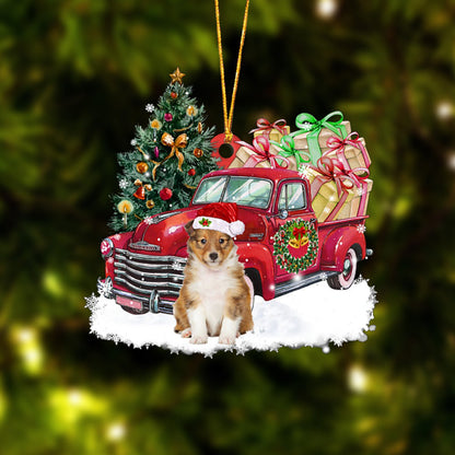 Ornament- Shetland SheepdogSheltie Christmas Hanging Ornament Dog Ornament, Car Ornament, Christmas Ornament - Best gifts your whole family