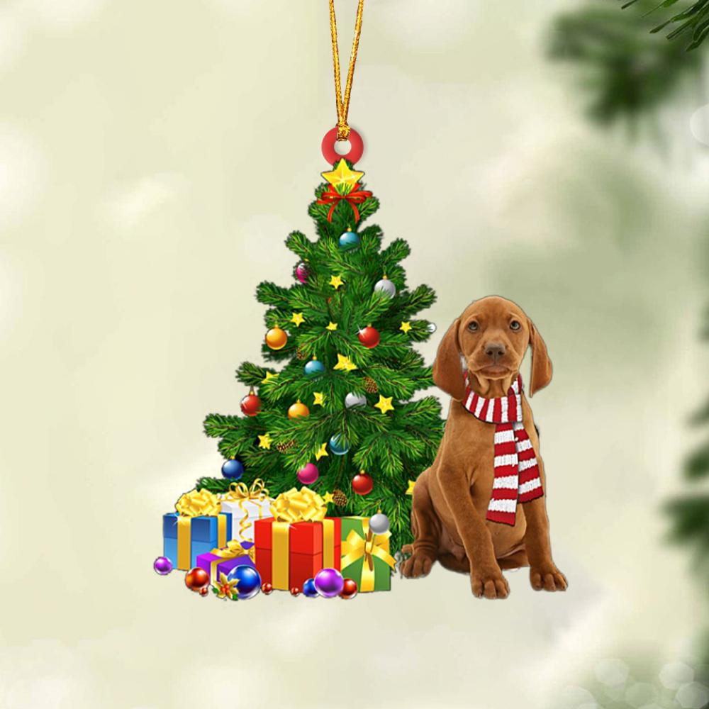Ornament- Vizsla-Christmas Star Hanging Ornament, Happy Christmas Ornament, Car Ornament - Best gifts your whole family