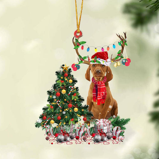 Ornament- Vizsla-Christmas Tree Gift Hanging Ornament, Happy Christmas Ornament, Car Ornament - Best gifts your whole family