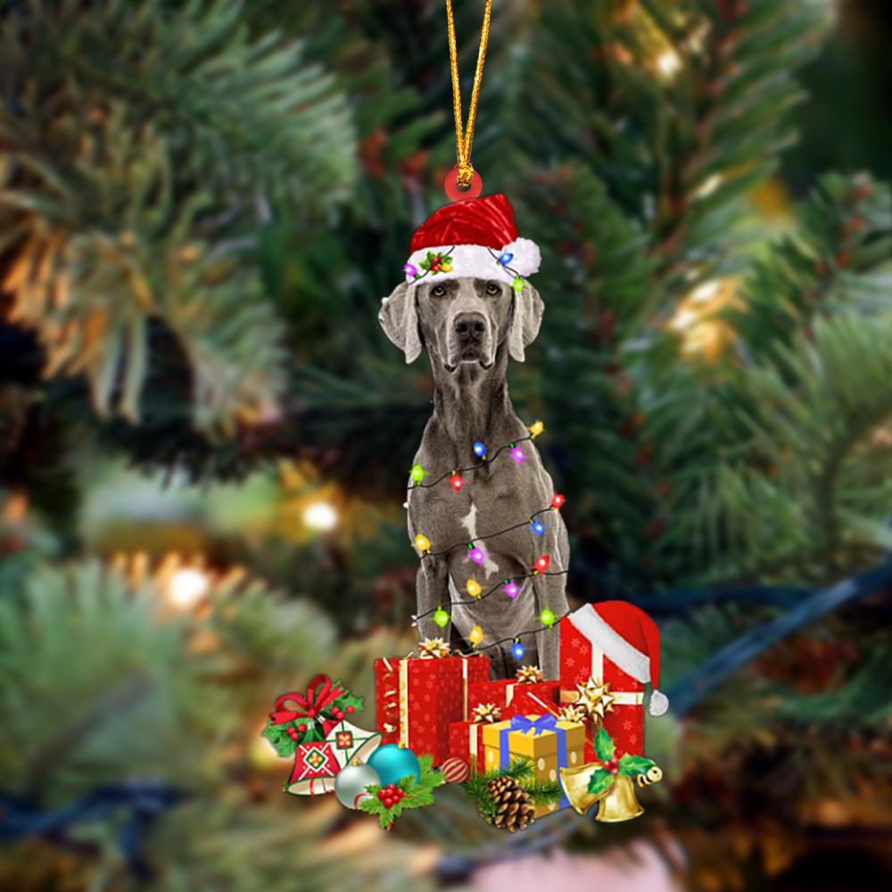 Ornament- Weimaraner 1-Dog Be Christmas Tree Hanging Ornament, Happy Christmas Ornament, Car Ornament - Best gifts your whole family