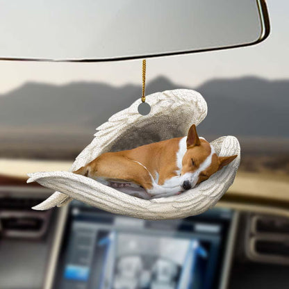 Ornaments- Basenji sleeping angel Basenji lovers dog moms ornament, Dog Ornaments, Car Ornament - Best gifts your whole family
