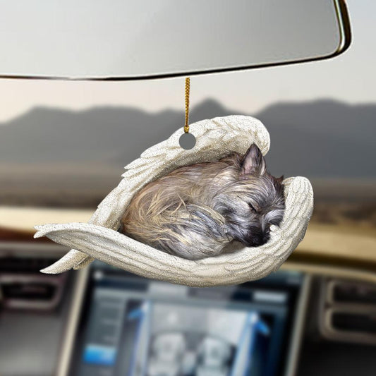 Ornaments- Cairn Terrier sleeping angel Cairn Terrier lovers dog moms ornament, Dog Ornaments, Car Ornament - Best gifts your whole family