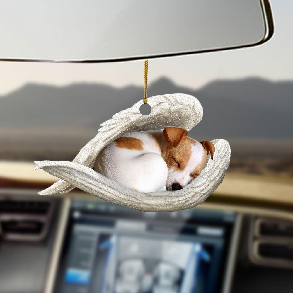 Ornaments- Jack Russell Terrier sleeping angel Jack Russell Terrier lovers dog moms ornament - Best gifts your whole family
