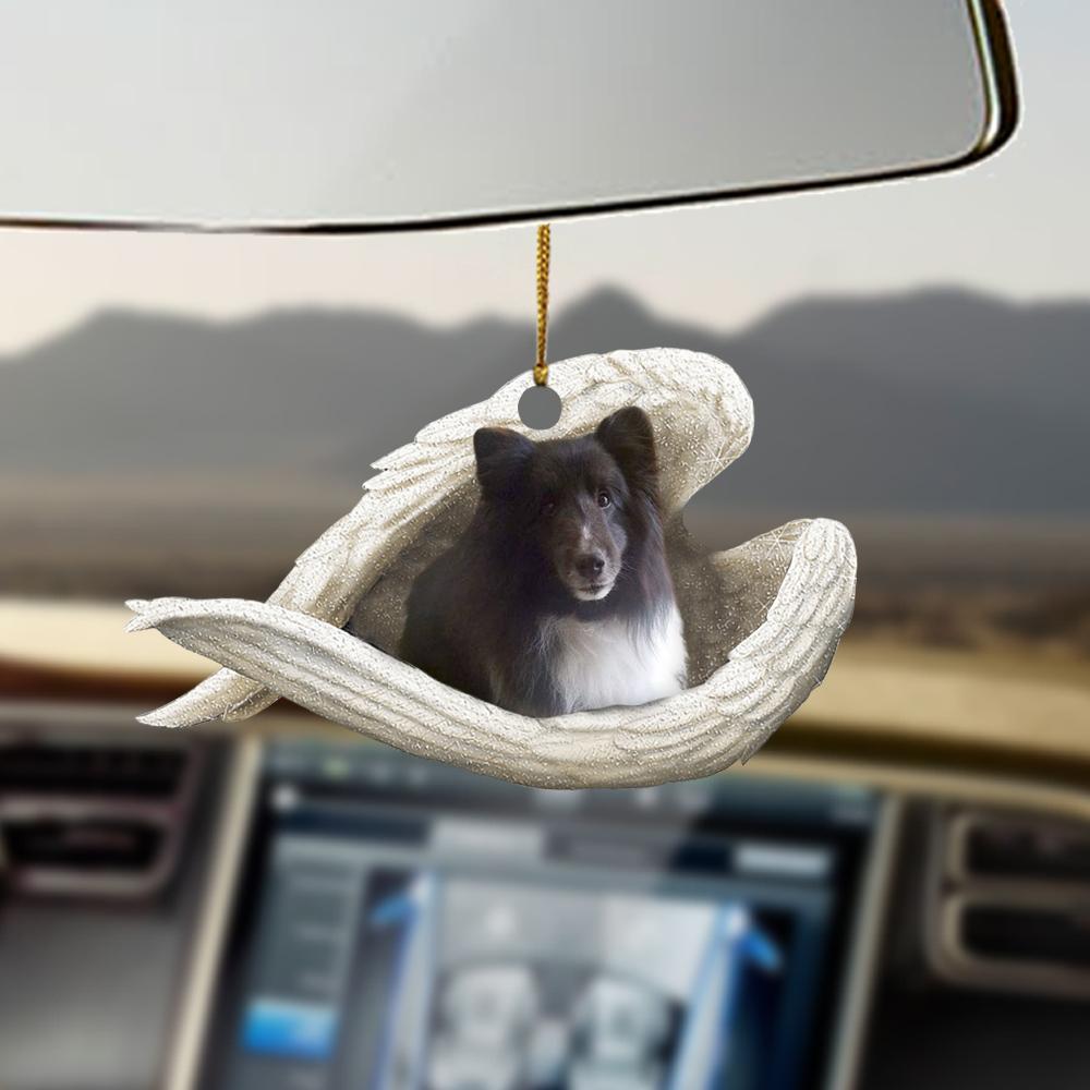 Ornaments- Sheltie sleeping angel Sheltie lover dog mom ornament, Dog Ornaments, Car Ornament - Best gifts your whole family