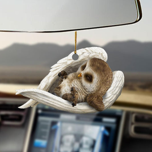 Owl Sleeping Angel Owl Lovers Bird Lovers Ornament - Best gifts your whole family