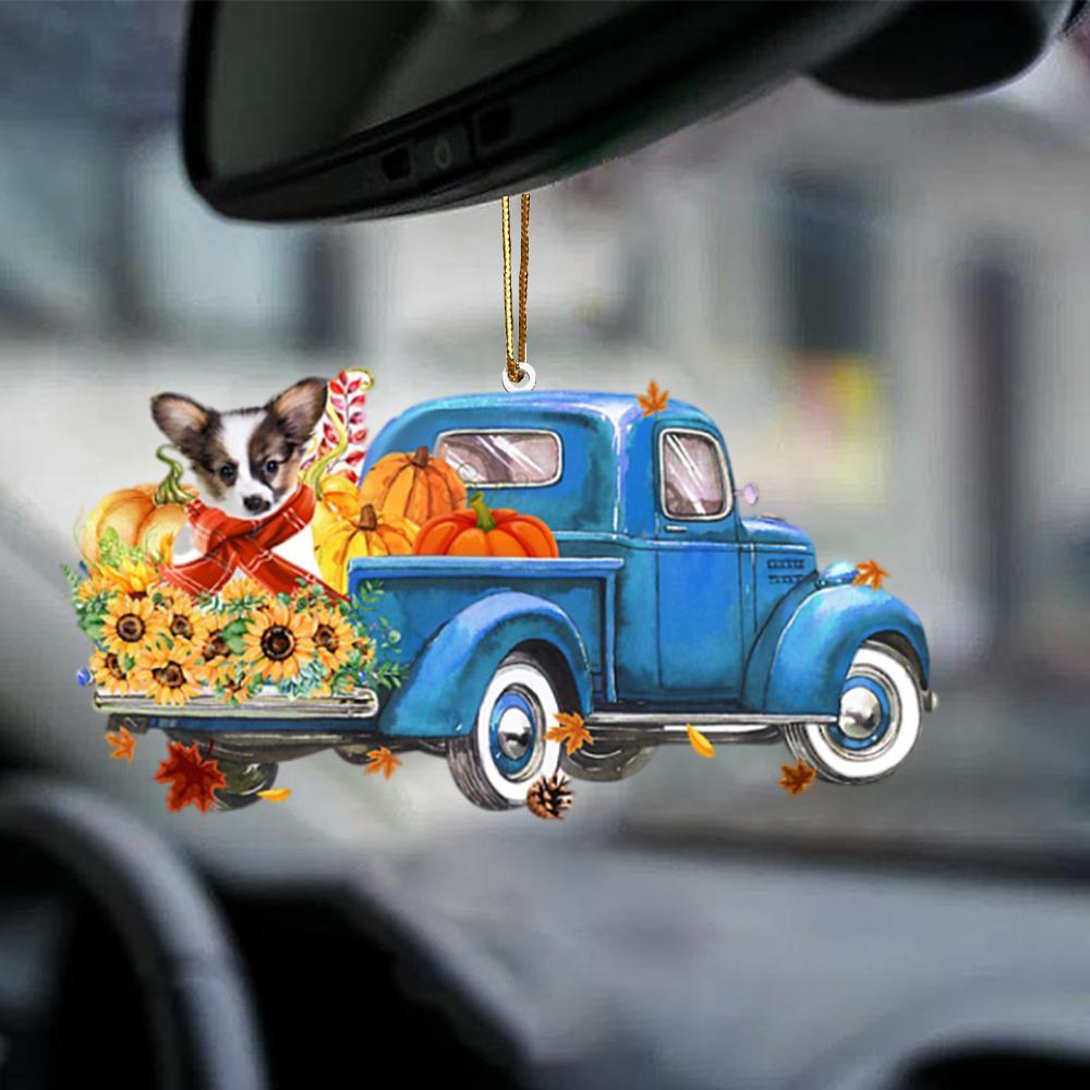 Papillon 1-Little Pumpkin-Two Sided Ornament - Best gifts your whole family