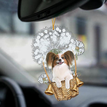 Papillon-Dandelion-Two Sided Ornament - Best gifts your whole family