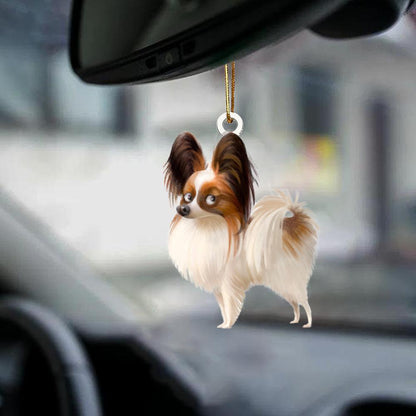 Papillon-Look at me-two sided ornament - Best gifts your whole family