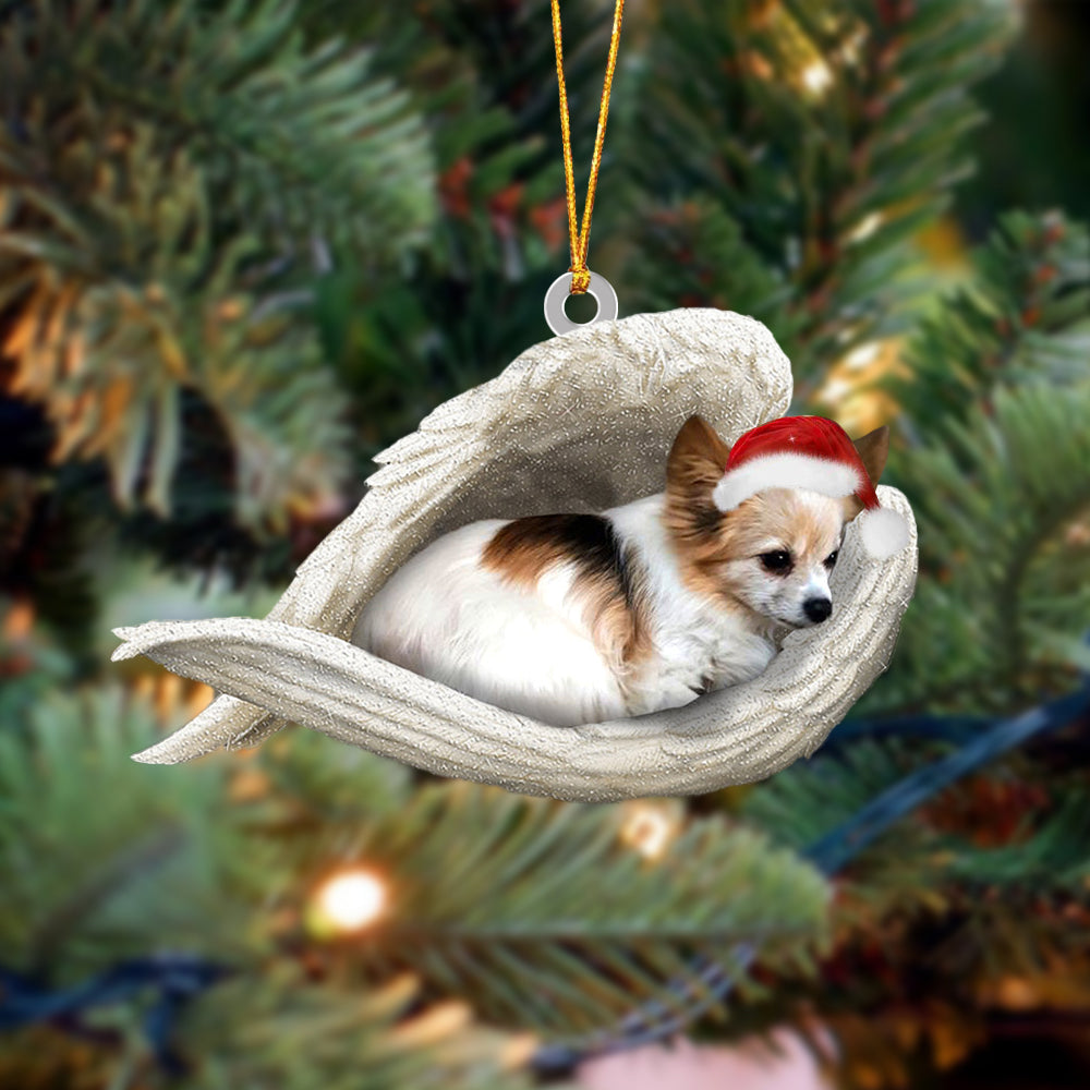 Papillon02 Sleeping Angel Christmas Ornament Godmerc - Best gifts your whole family
