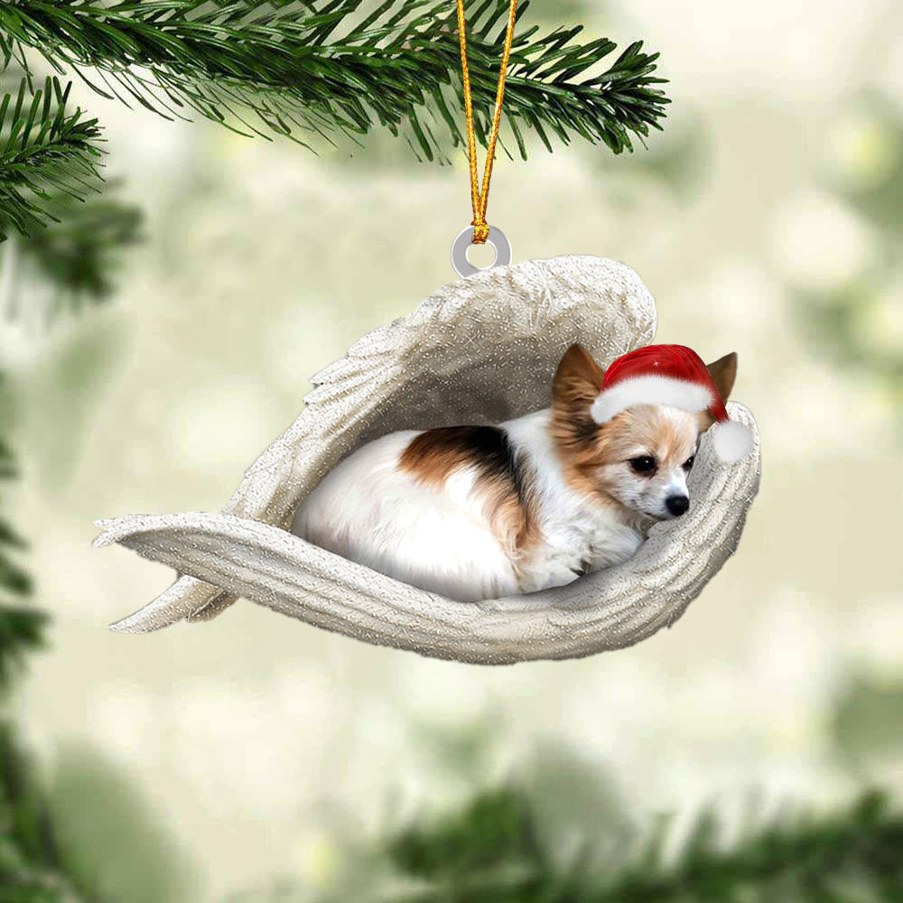 Papillon02 Sleeping Angel Christmas Ornament Godmerc - Best gifts your whole family