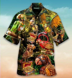 Parrot Hawaiian Shirt | For Men & Women | Adult | HW3357