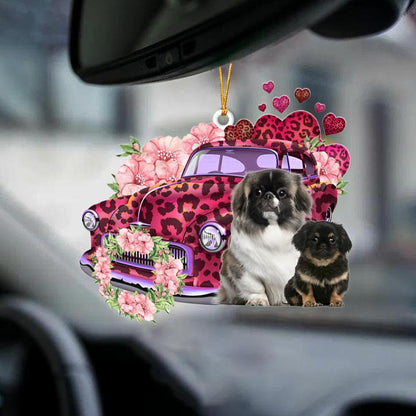 Pekingese-Make My Life-Two Sided Ornament - Best gifts your whole family