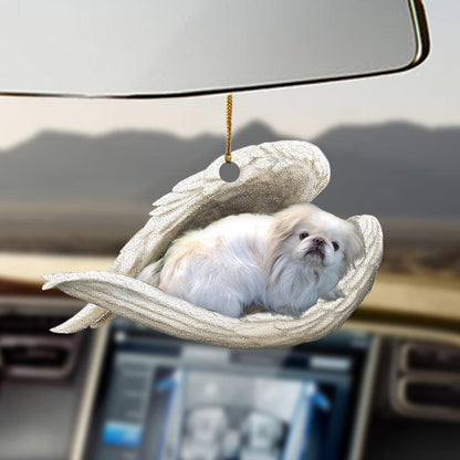 Pekingese sleeping angel Pekingese lover dog lover ornament - Best gifts your whole family