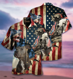 Pitbull Flag Hawaiian Shirt | For Men & Women | Adult | HW3383