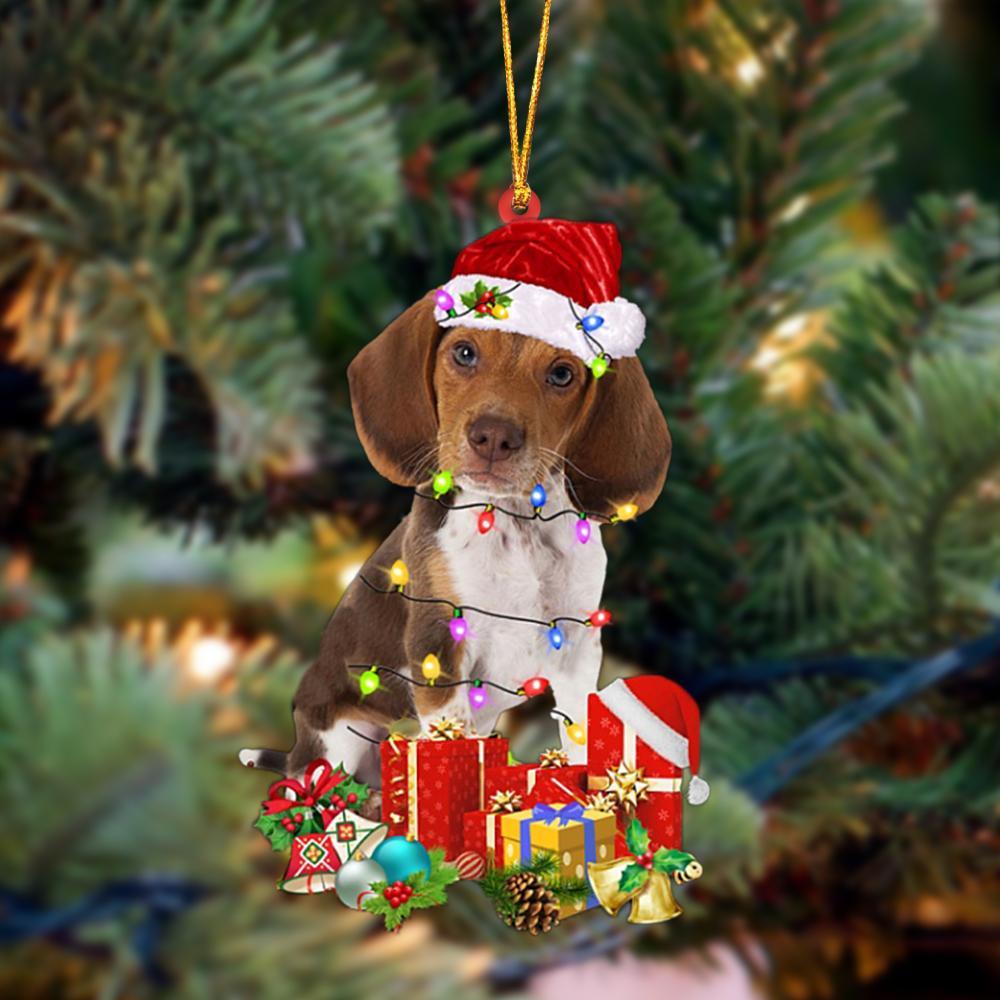 Pocket Beagle-Dog Be Christmas Tree Hanging Ornament - Best gifts your whole family