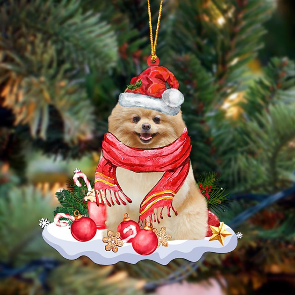 Pomeranian 2-Better Christmas Hanging Ornament - Best gifts your whole family