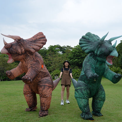 Inflatable Dino T-Rex Spinosaurus Pterosaur Triceratops Adult Velociraptor Costume