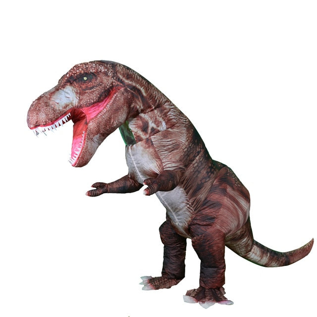Inflatable Dino T-Rex Spinosaurus Pterosaur Triceratops Adult Velociraptor Costume
