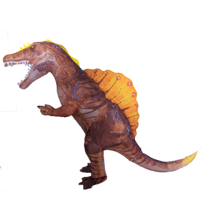 Inflatable Dino T-Rex Spinosaurus Pterosaur Triceratops Adult Velociraptor Costume