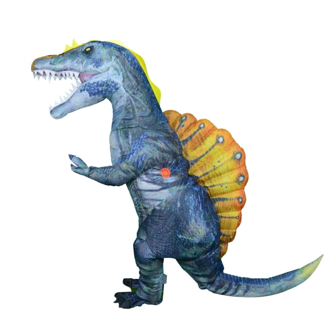 Inflatable Dino T-Rex Spinosaurus Pterosaur Triceratops Adult Velociraptor Costume