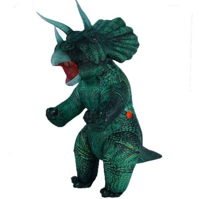 Inflatable Dino T-Rex Spinosaurus Pterosaur Triceratops Adult Velociraptor Costume