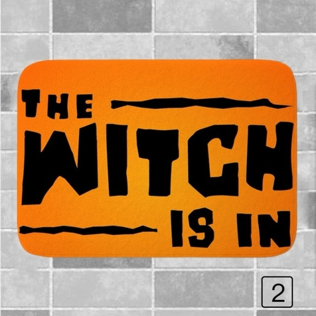 Halloween Decoration for Home BathroomThe Witch Is In